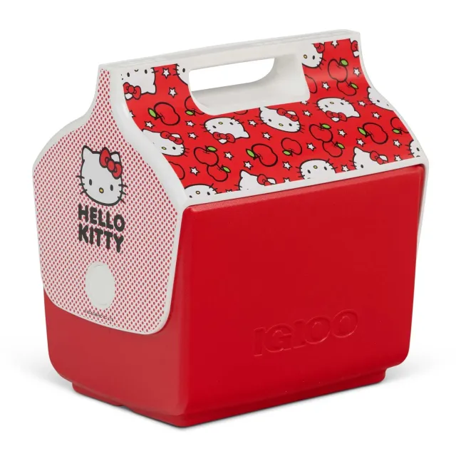 Hello Kitty x Igloo Apples Little Playmate kjøleboks 7 qt rød isolert
