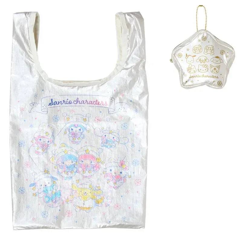 Hello Kitty Twinkle Series Sanrio Characters Reusable Tote Bag handlenett