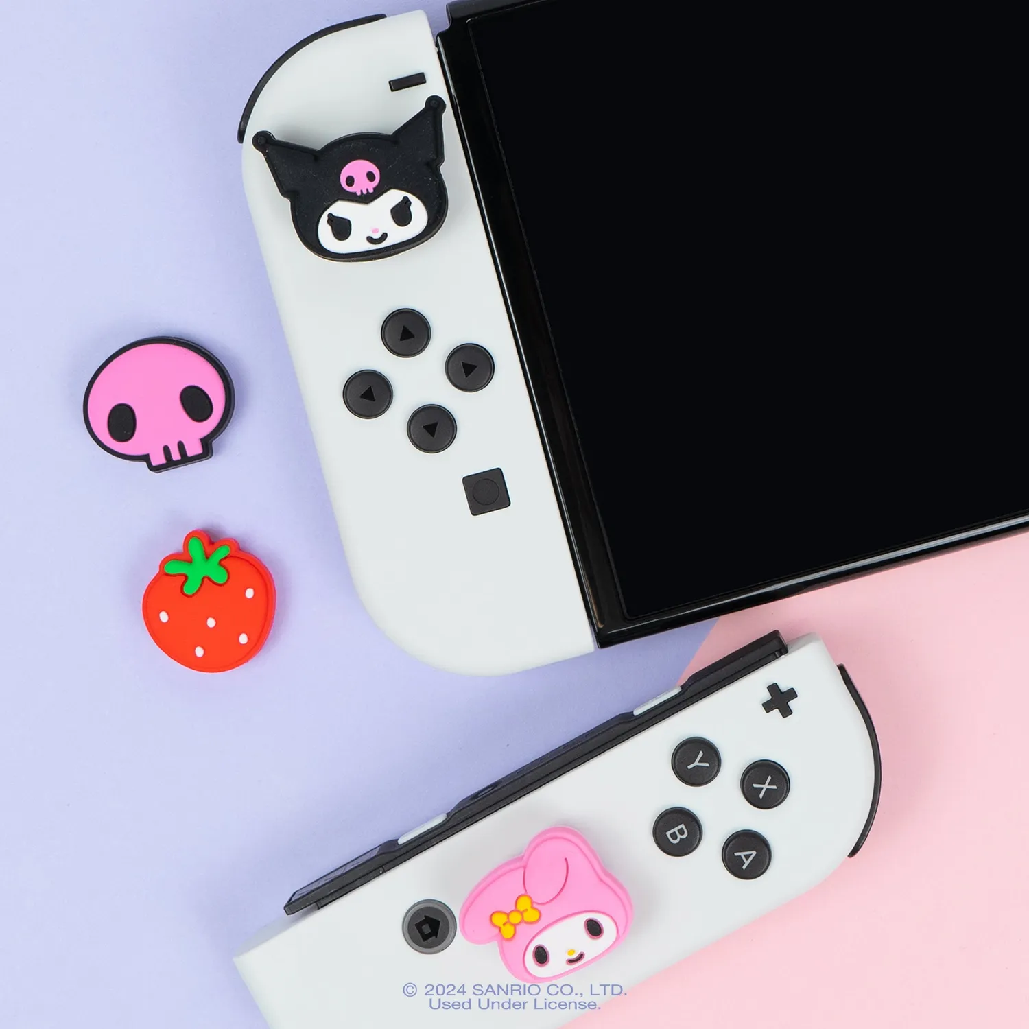 Hello Kitty and Friends Nintendo Switch Grip Caps Kuromi My Melody silikon