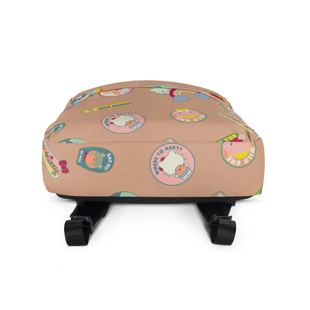 Hello Kitty Adventure Camp ryggsekk med 15-tommers laptoprom
