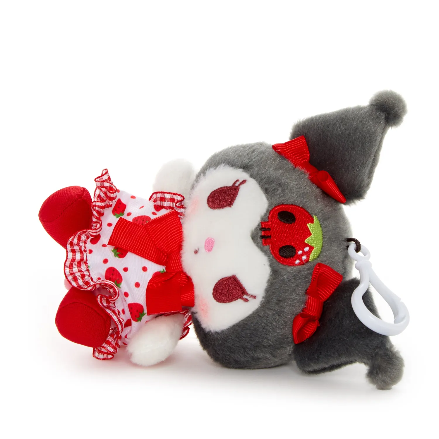 Hello Kitty Kuromi Mascot Clip Strawberry Fields plysjklips