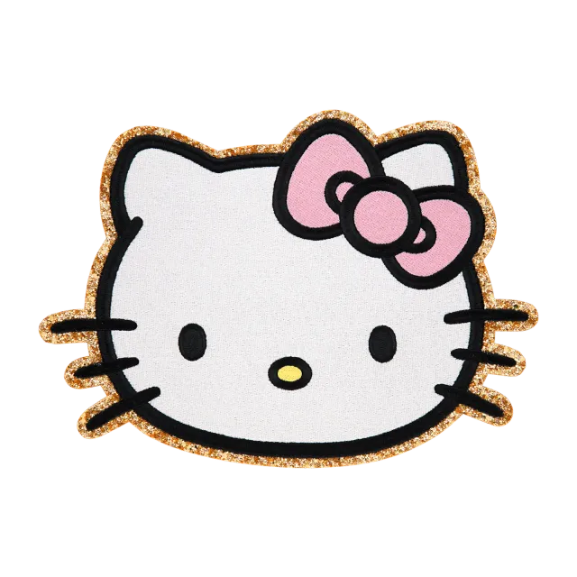 Hello Kitty Stoney Clover Lane stort ansiktsmerke med lim