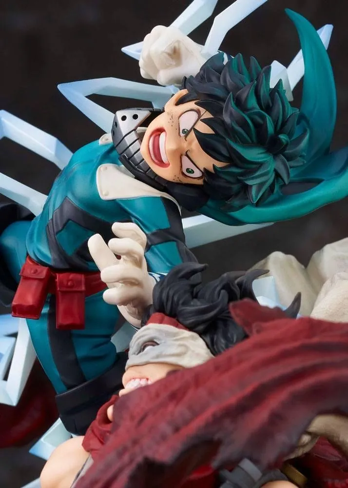 Manga Mania My Hero Academia Izuku Midoriya VS Stain figur 30 cm