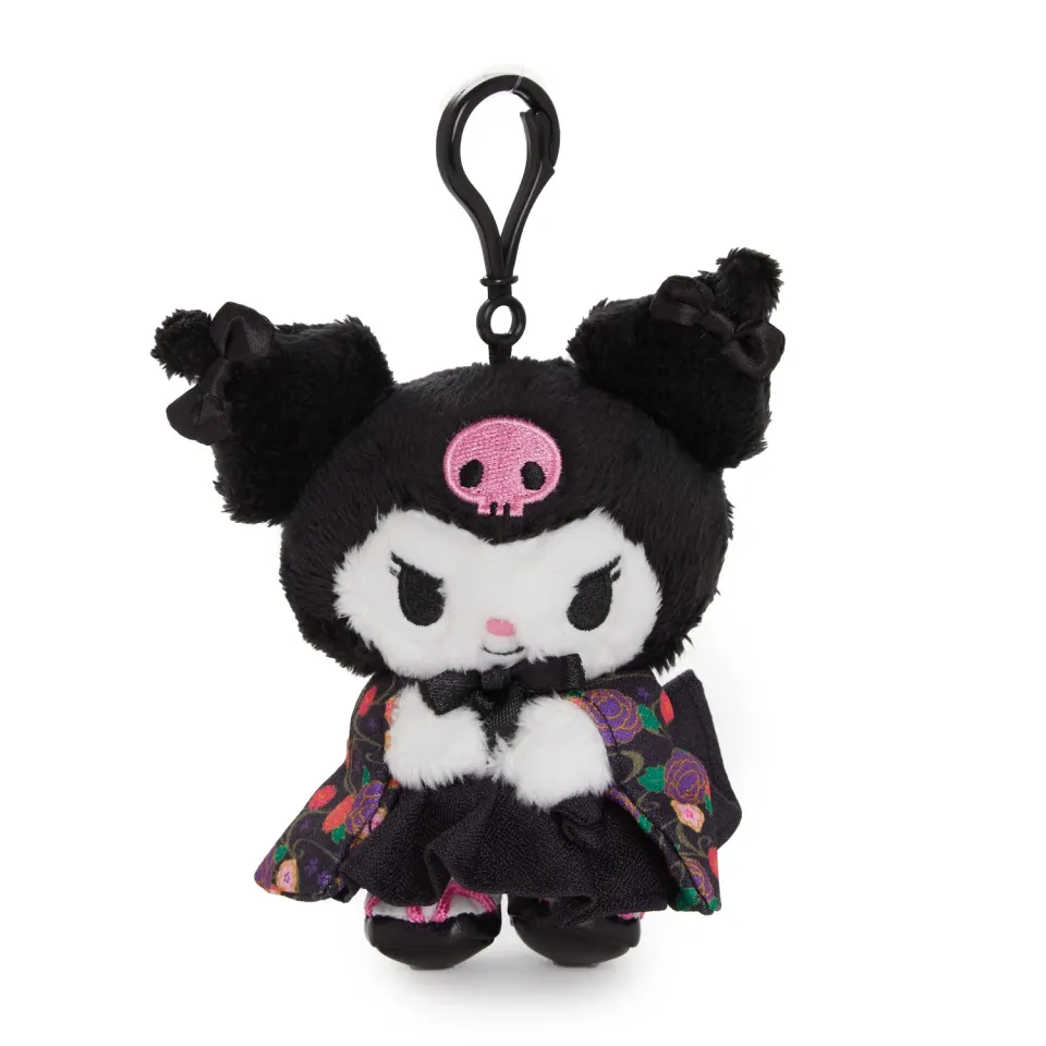 Hello Kitty Hakama Series Kuromi Plush Mascot plysjklips