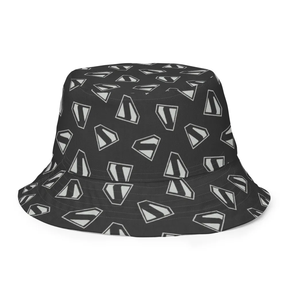 Batman SUPERMAN (2025 Movie) S-Shield Reversible Bucket Hat bøttehatt S/M
