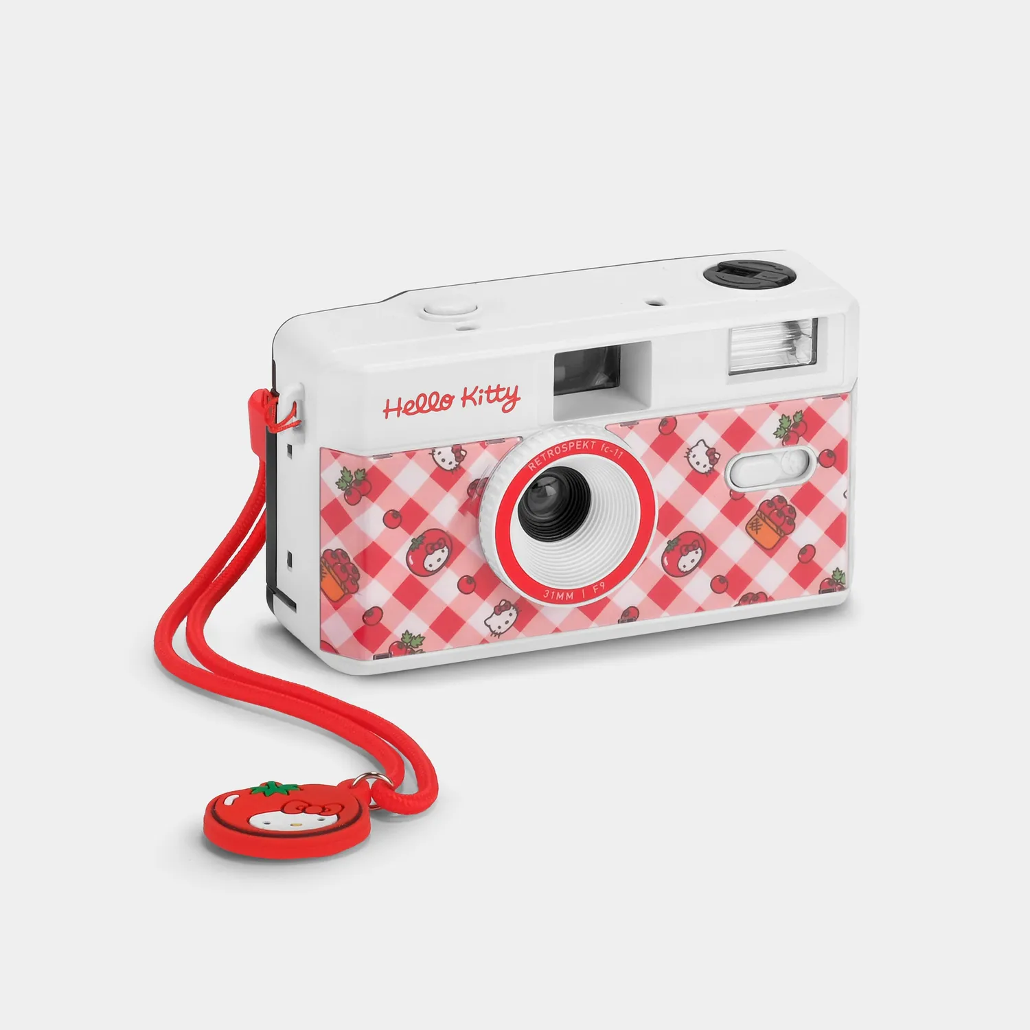 Hello Kitty Tomatoes FC-11 35mm Camera filmkamera tomatdesign