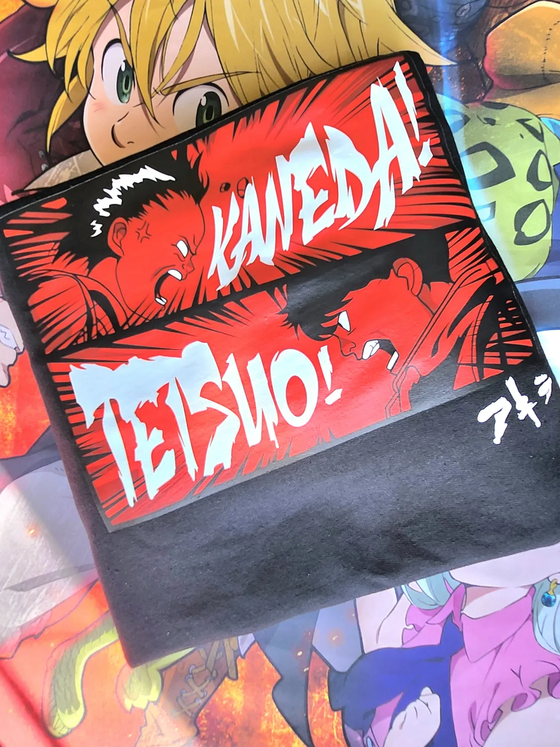 Anitaku 80s Cyberpunk Anime Crewneck Sweater 3XL collegegenser