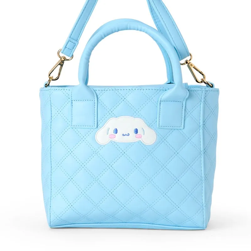 Hello Kitty Cinnamoroll 2-Way Mini Quilted Tote Bag veske