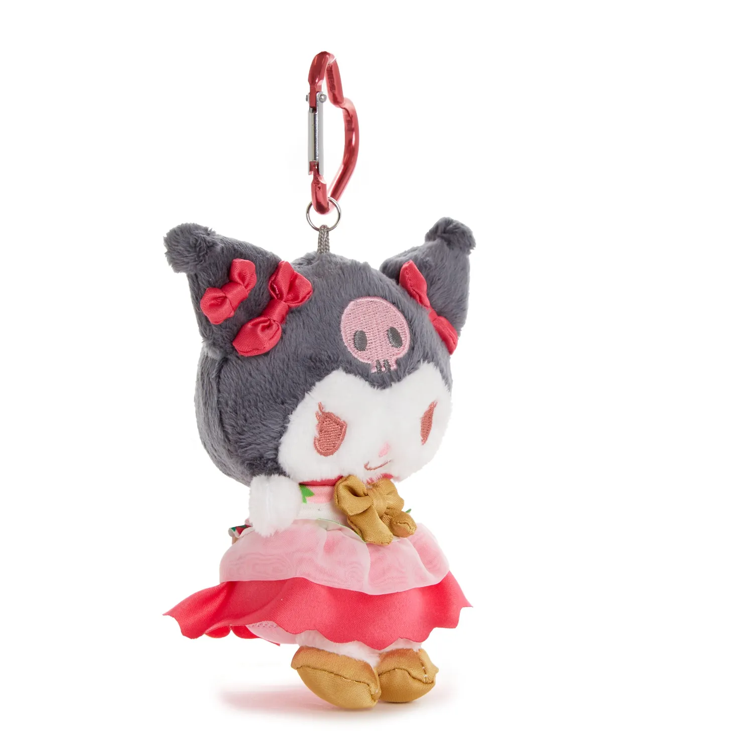 Hello Kitty Strawberry News Kuromi plysjanheng – 5 tommer