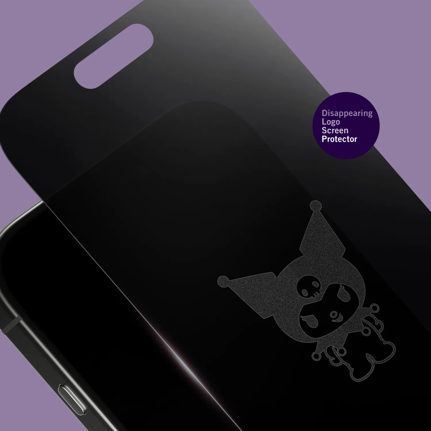 Hello Kitty Kuromi x Screen Skinz iPhone Privacy Screen Protector – herdet glass