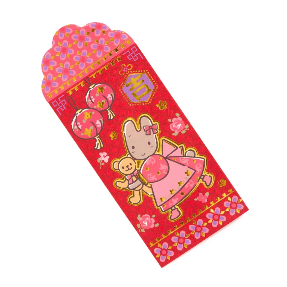 Hello Kitty Marroncream 8-pc Vertical Enclosure Envelopes røde konvolutter