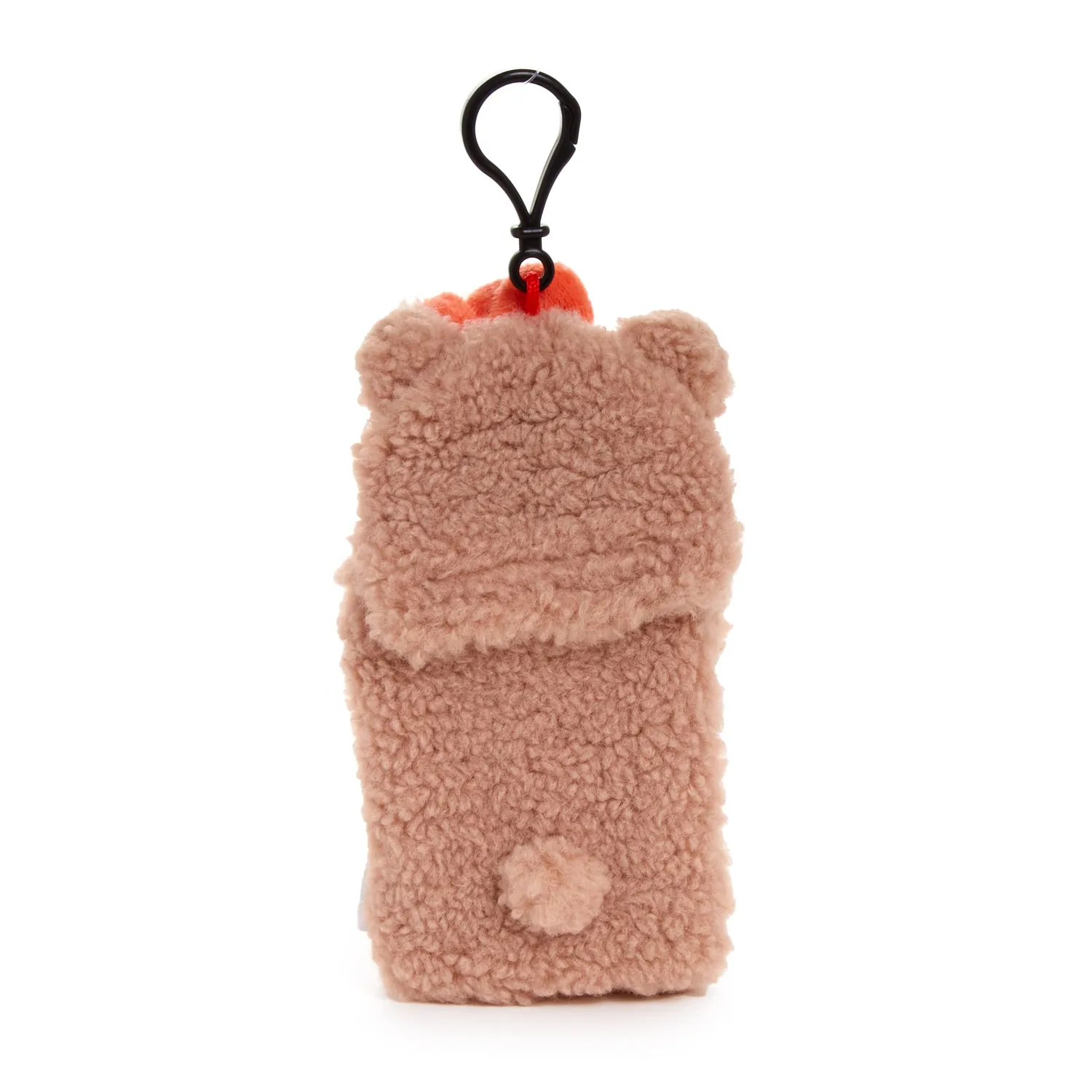 Hello Kitty Latte Bears ID-kortholder med klype, beige sherpa