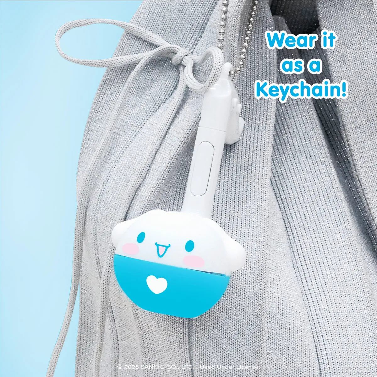 Hello Kitty Cinnamoroll Mini Otamatone Melody Charm nøkkelring
