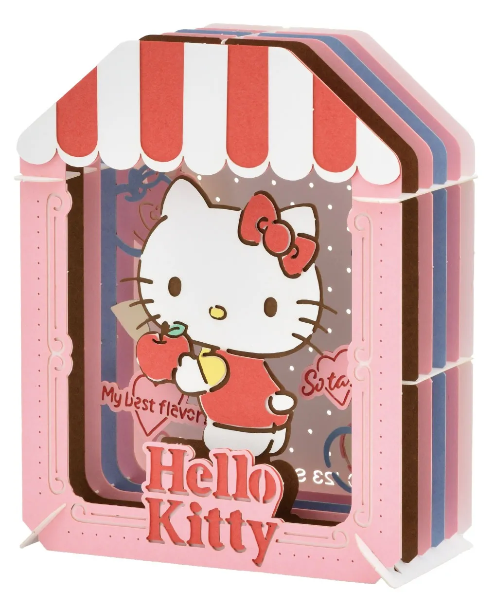 Hello Kitty My Best Flavor Paper Theater papirmodell PT-300X