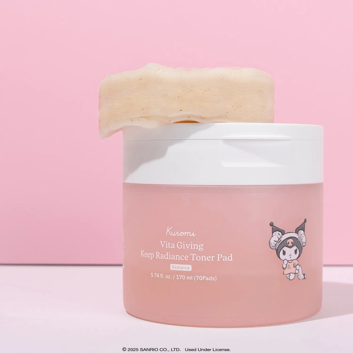 ByUR Vita Giving Keep Radiance Toner Pad Kuromi toner pads brightening