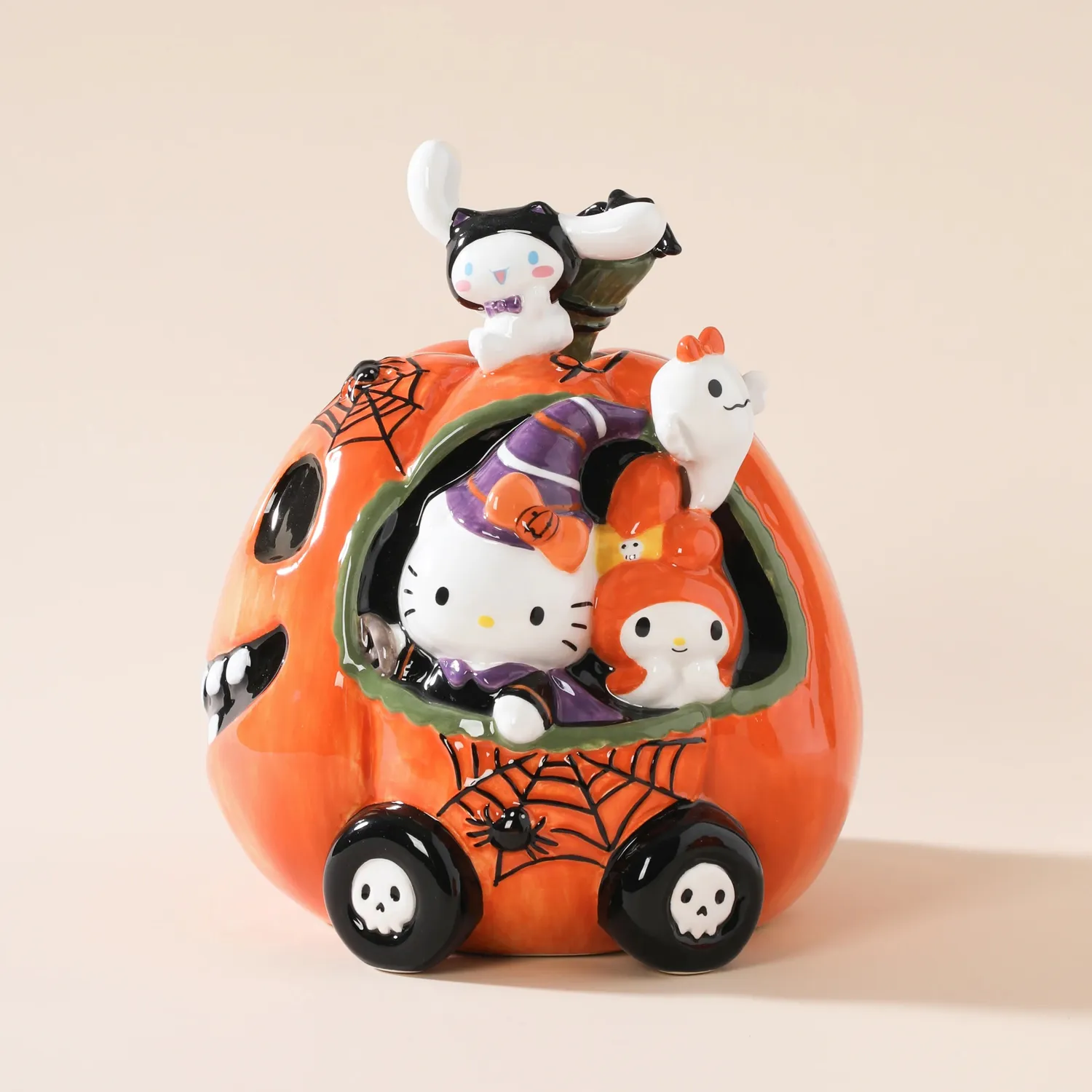 Hello Kitty and Friends Jack Mobile keramikkfigur Halloween håndmalt