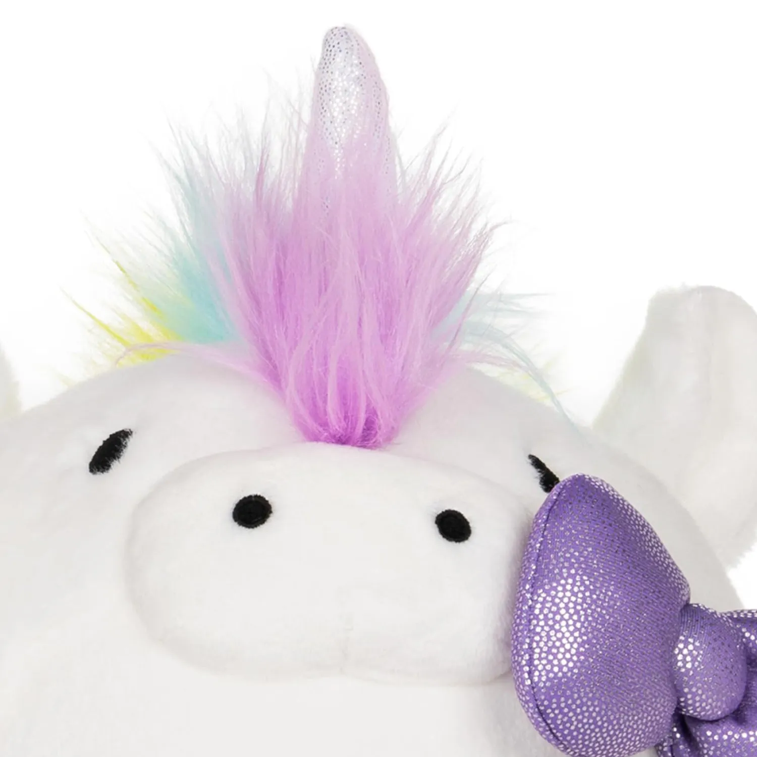 Hello Kitty GUND enhjørning-kosedyr 10 tommer brodert