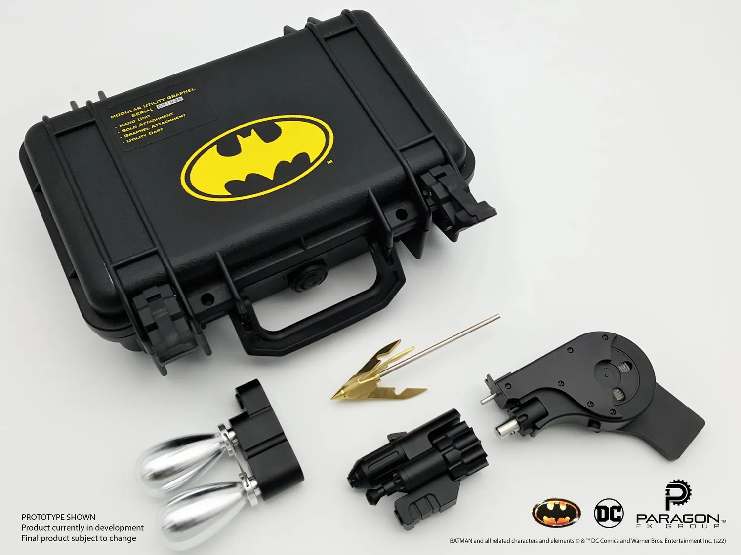 Batman (1989) Modular Utility Grapnel replika, aluminium