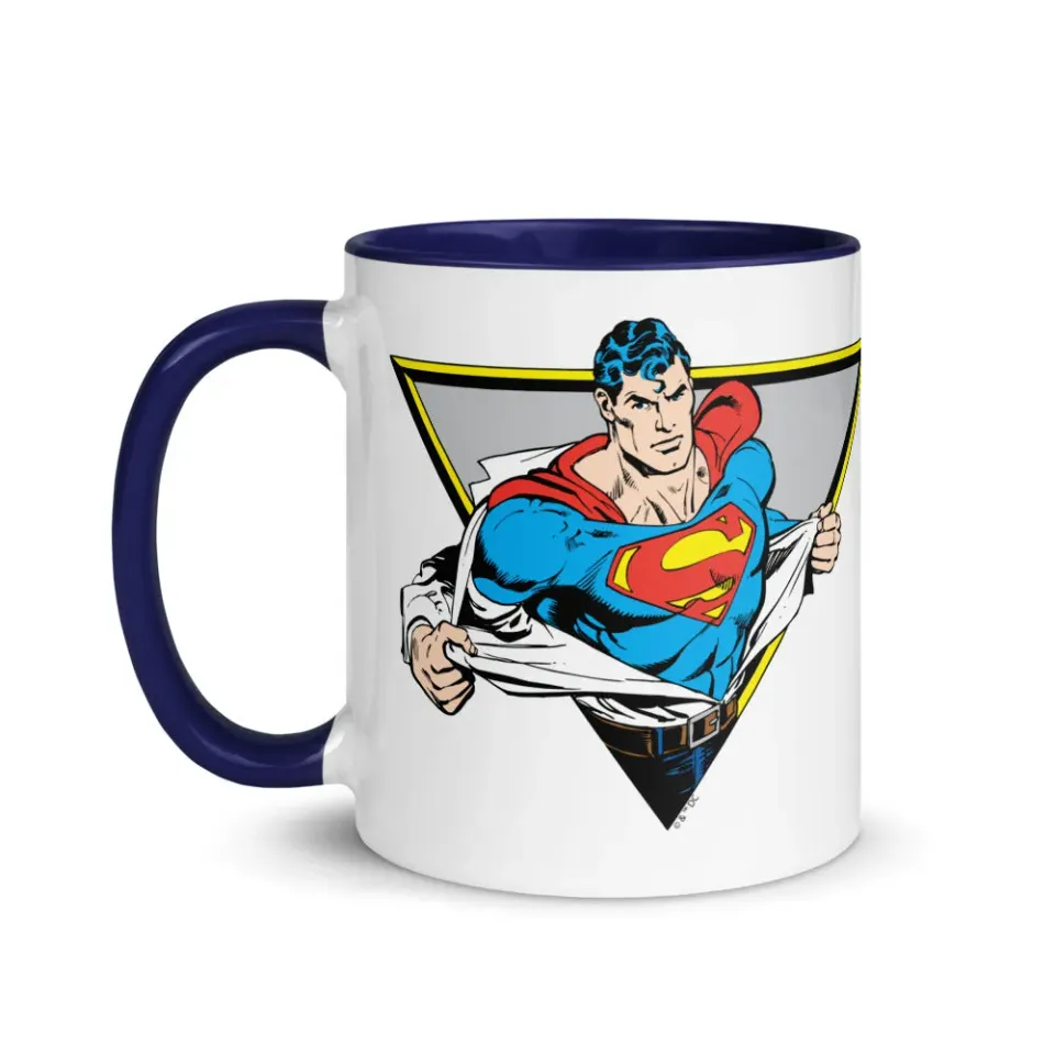 Batman SUPERMAN This is a Job for… krus 11 oz blå rød gul
