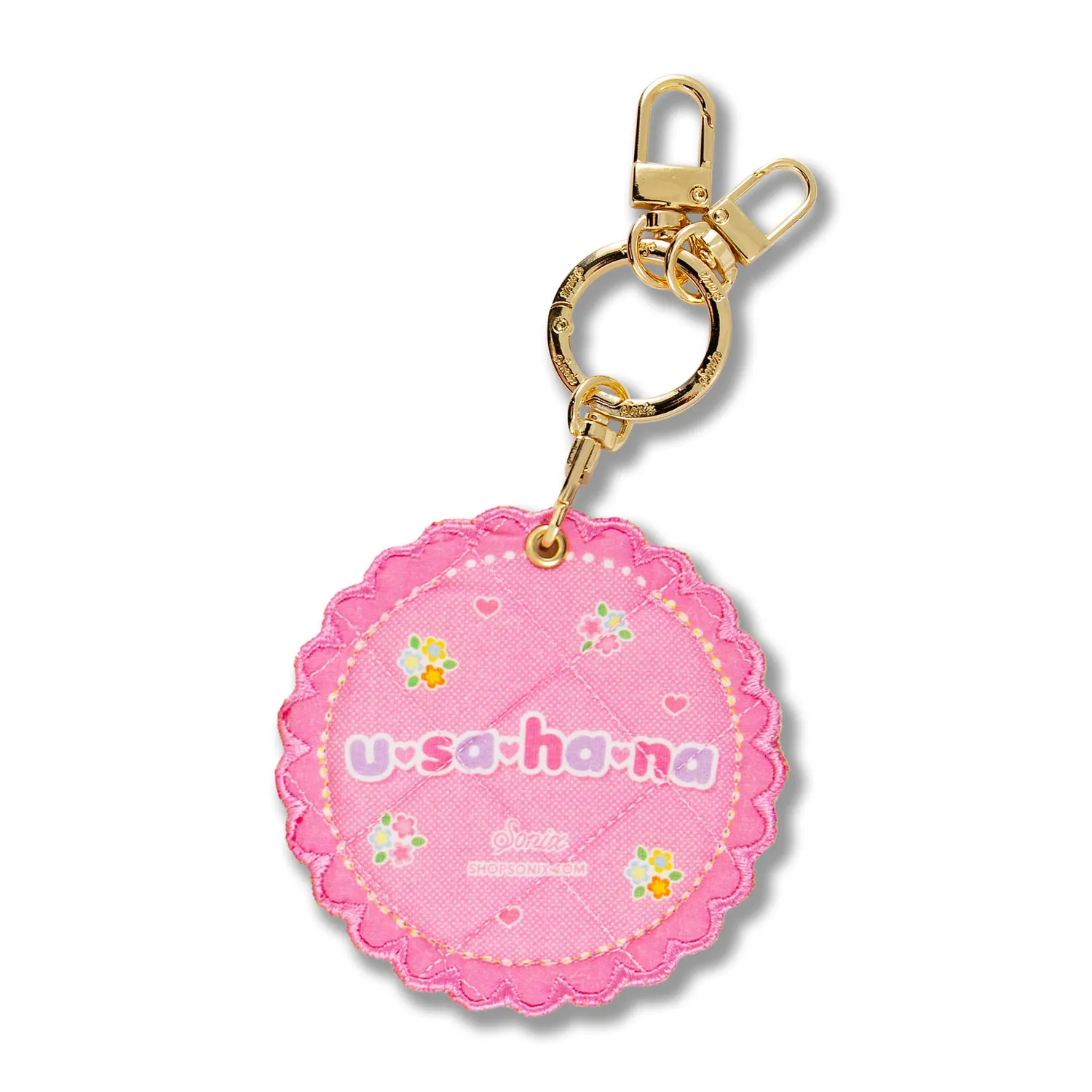 Hello Kitty U*SA*HA*NA x Sonix AirTag Keychain nøkkelring med skjult AirTag-lomme