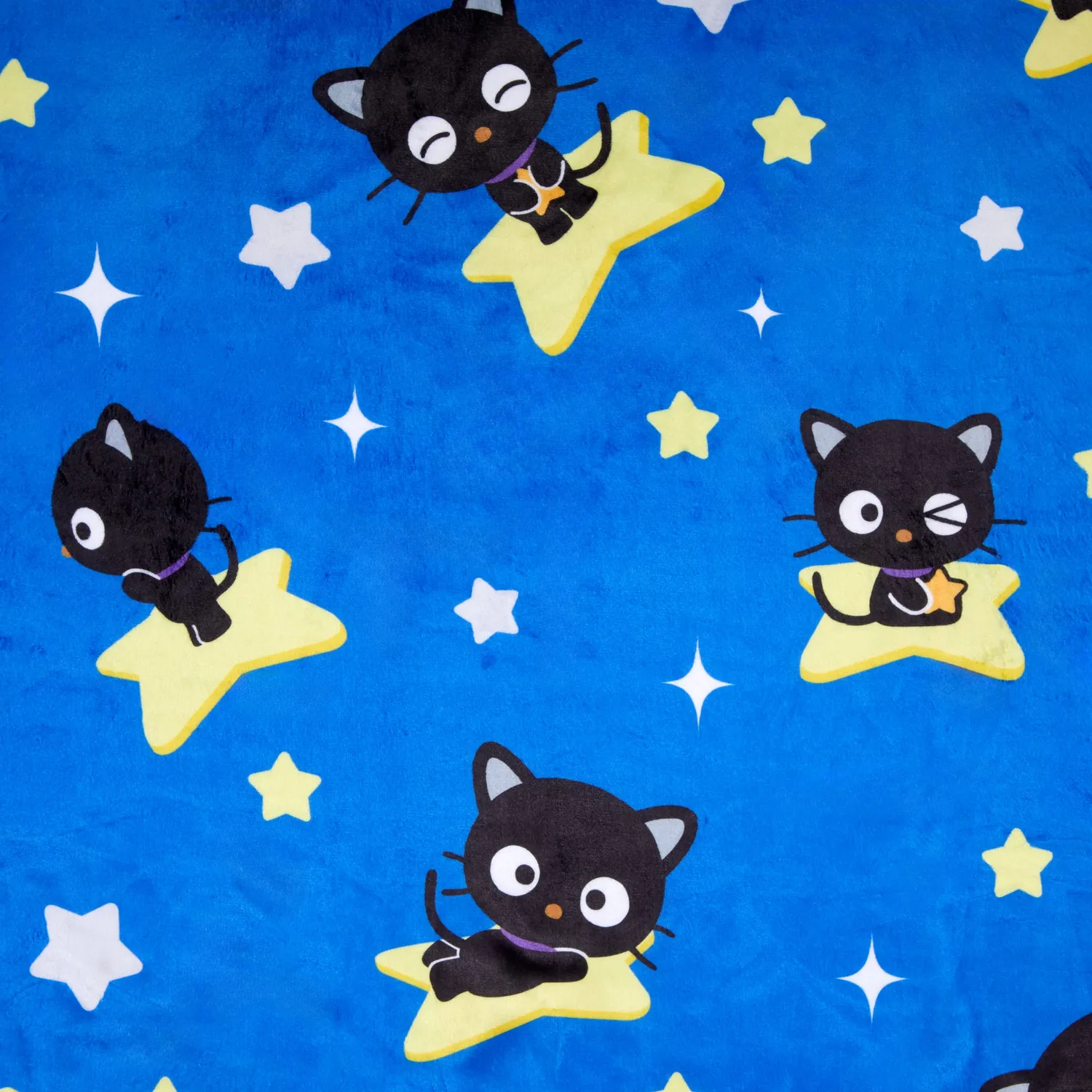 Sanrio Chococat Starry Night pledd 50 × 60″ – maskinvaskbart
