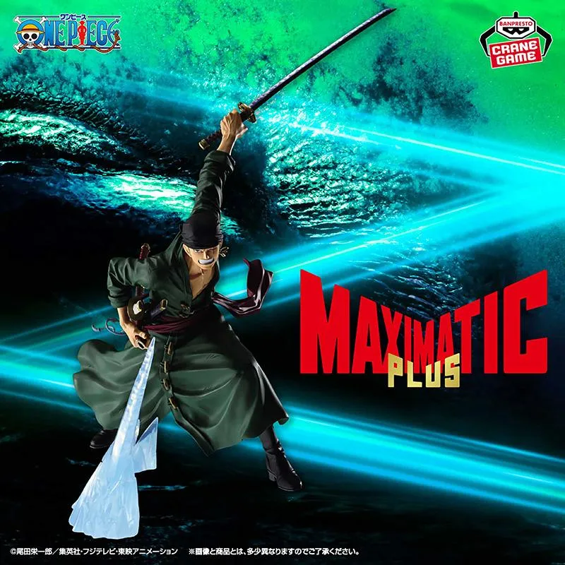 One Piece Roronoa Zoro MAXIMATIC PLUS figur 28 cm PVC