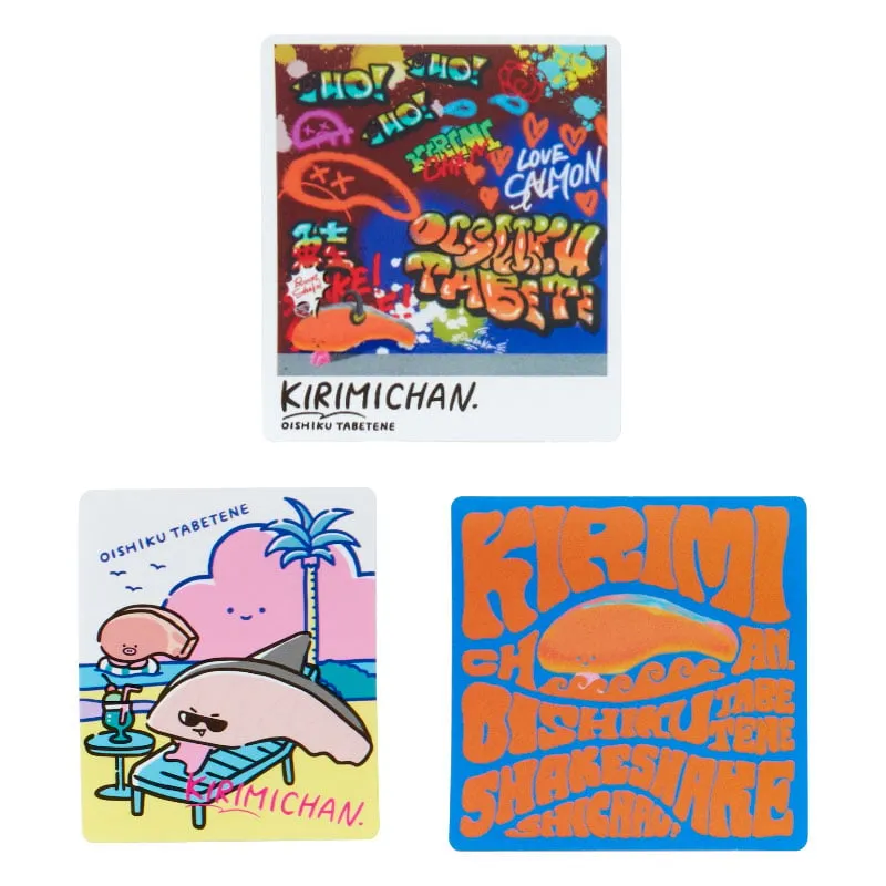 Hello Kitty Summer Festival Forever Series Kirimichan 10-Pc Sticker Pack klistremerker