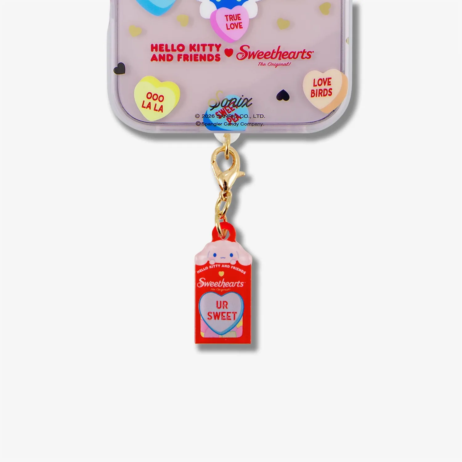 Hello Kitty and Friends x Sonix Sweethearts Charging Port 3-Pc Charms Set Series 2