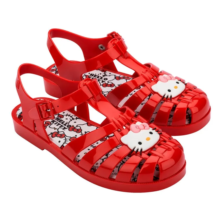 Hello Kitty Melissa Possession sandaler rød PVC