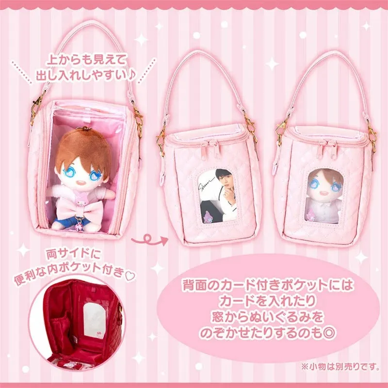 Hello Kitty Enjoy Idol Plush Display Carrying Case veske med vindu