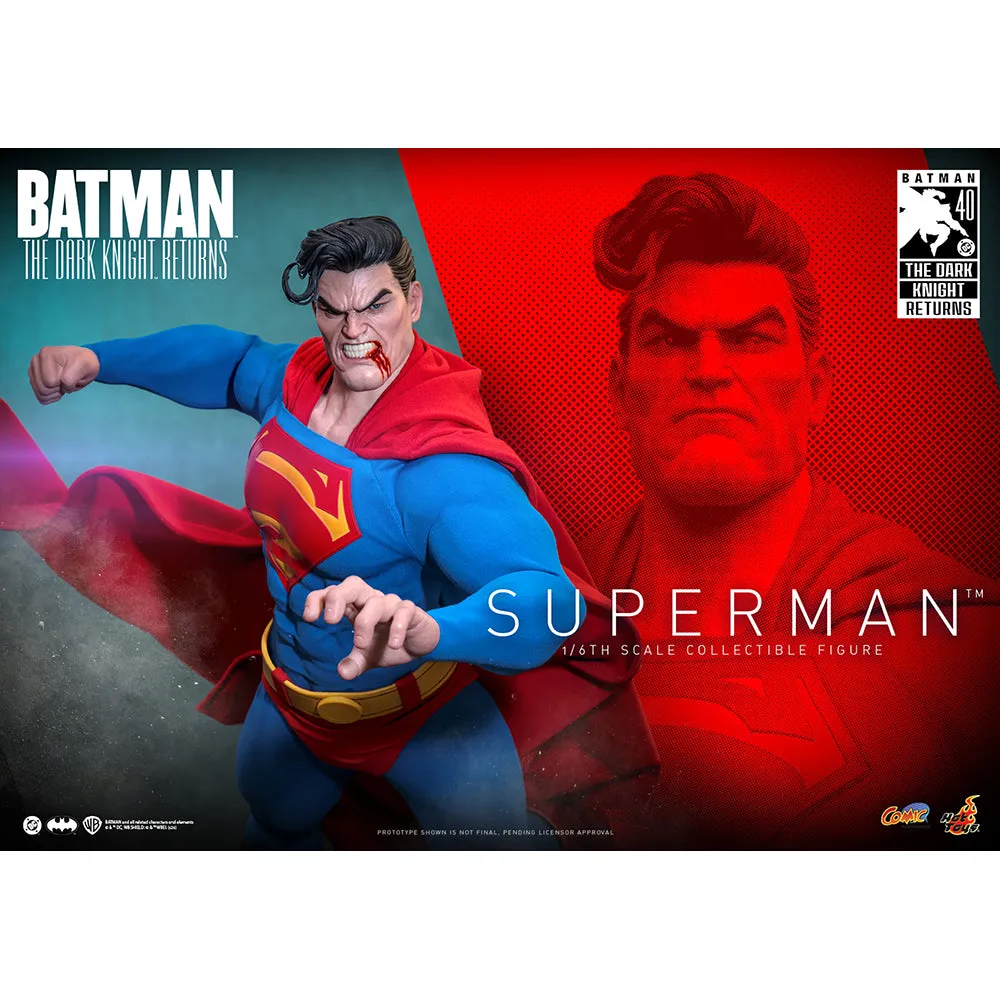 Hot Toys BATMAN: THE DARK KNIGHT RETURNS Superman Sixth Scale Figure figur