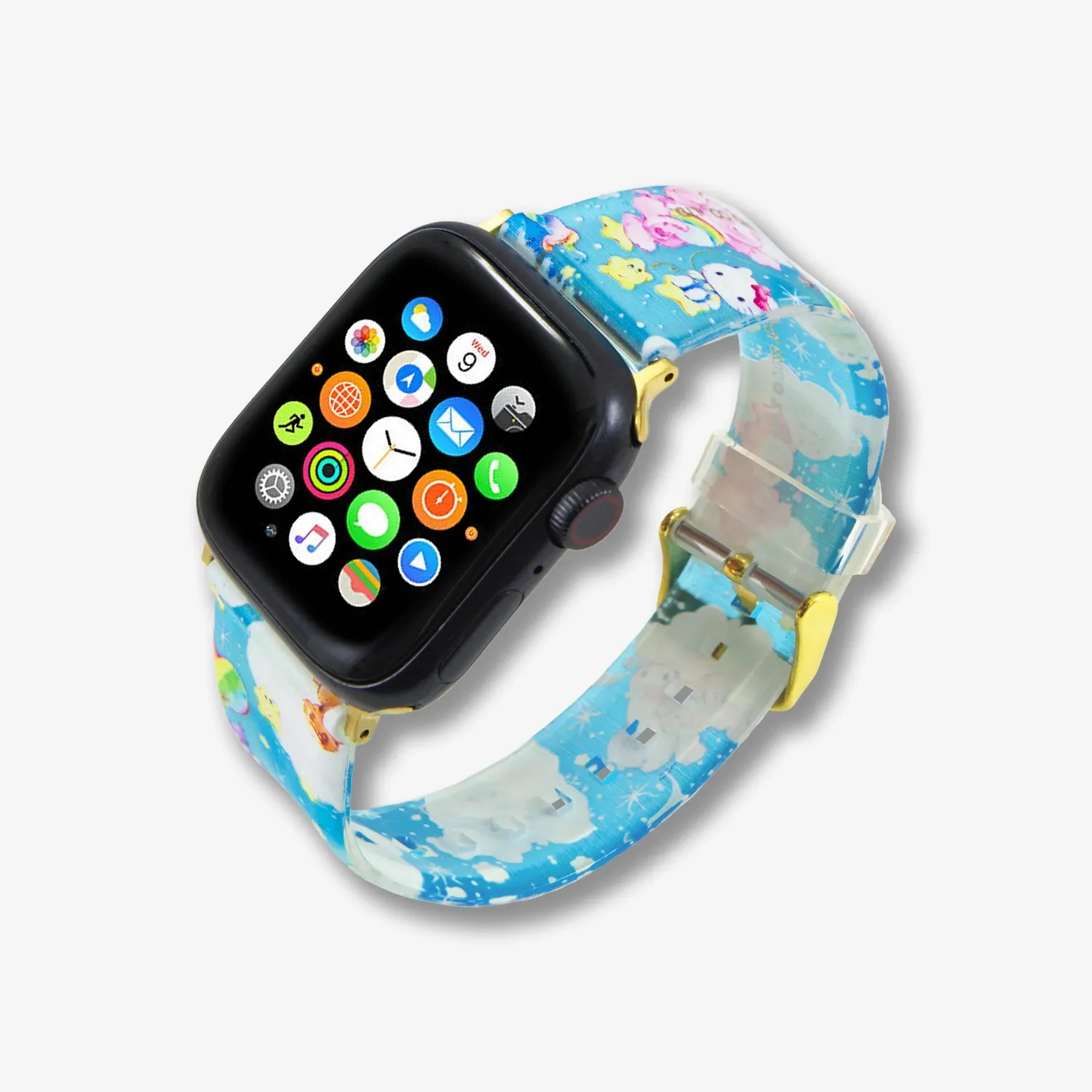 Hello Kitty and Friends x Care Bears Jelly Apple Watch-rem 38–41 mm