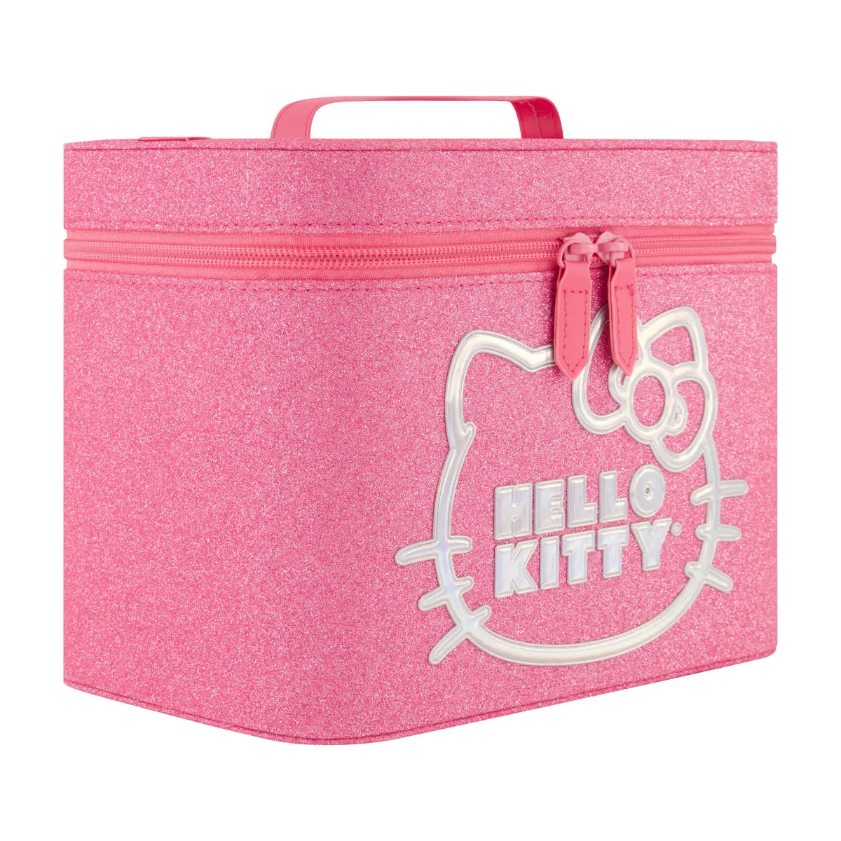 Hello Kitty x FUL Travel Cosmetic Case sminkepung rosa med speil