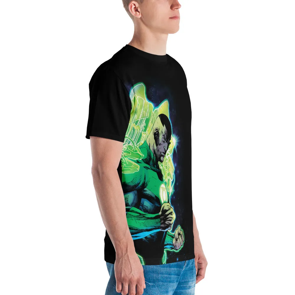Batman Green Lantern John Stewart T-skjorte stretch