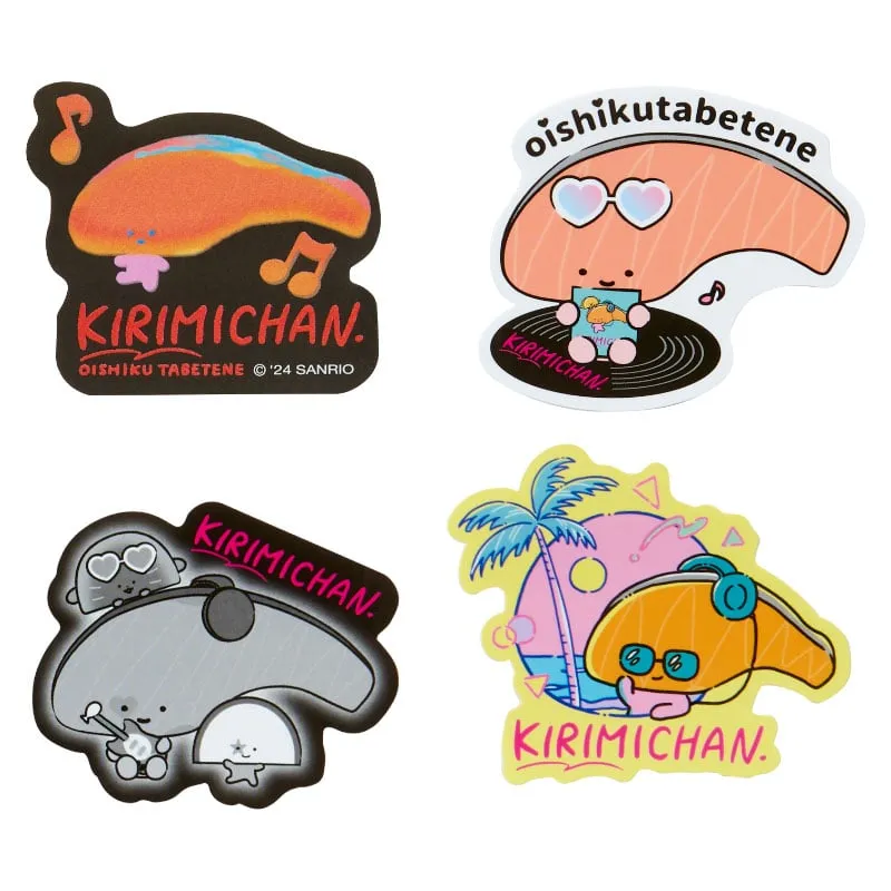 Hello Kitty Summer Festival Forever Series Kirimichan 10-Pc Sticker Pack klistremerker