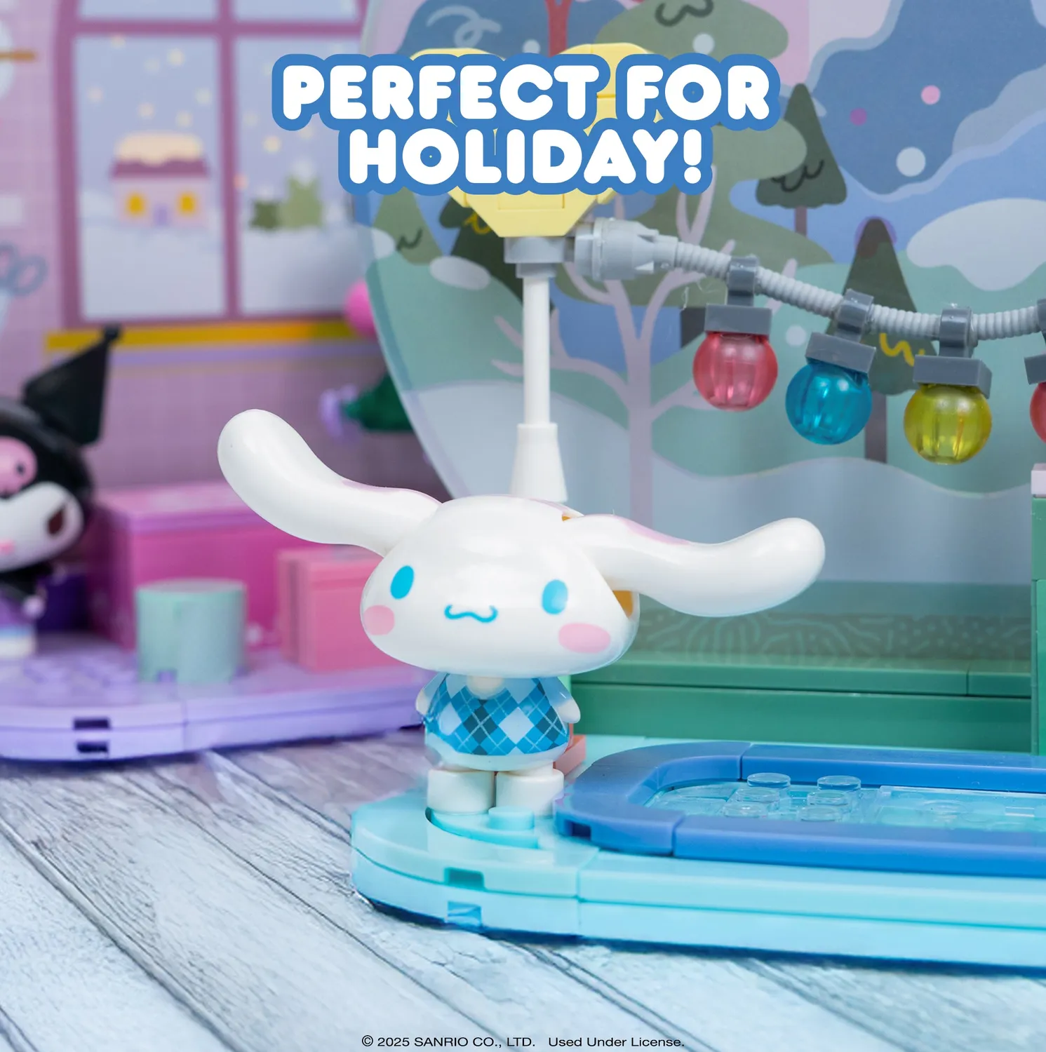 Hello Kitty Cinnamoroll byggesett Holiday Collection