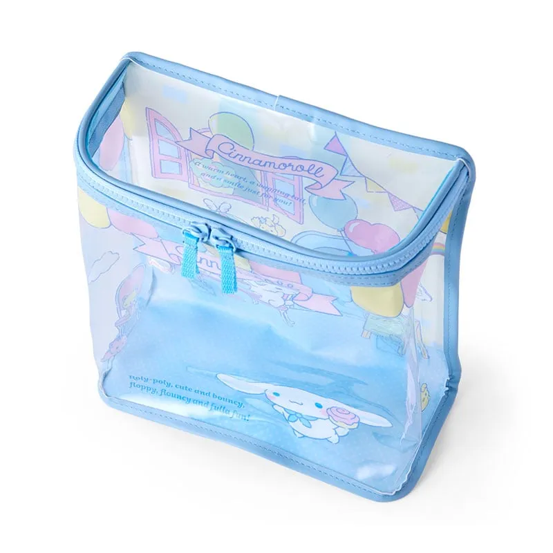 Hello Kitty Cinnamoroll Clear View Kids ryggsekk gjennomsiktig front