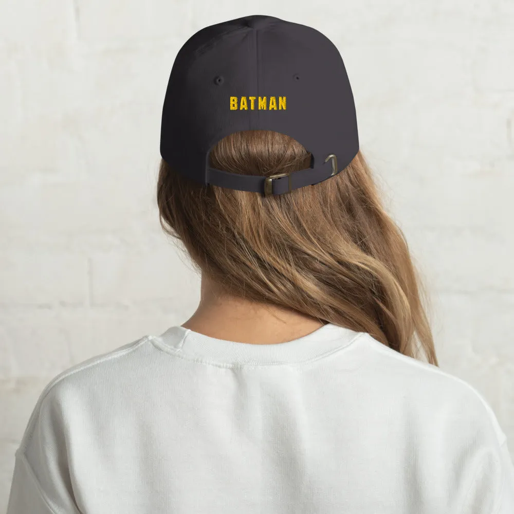 Batman BATMAN (1989) Batman Logo brodert caps Black