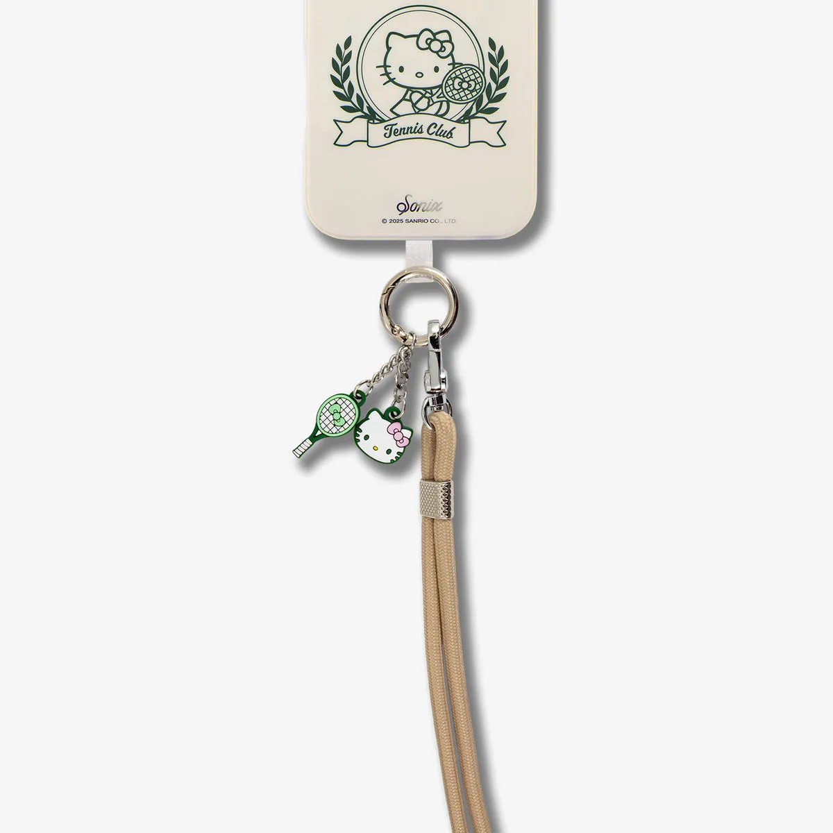 Hello Kitty x Sonix Tennis Club crossbody-telefonrem med charms