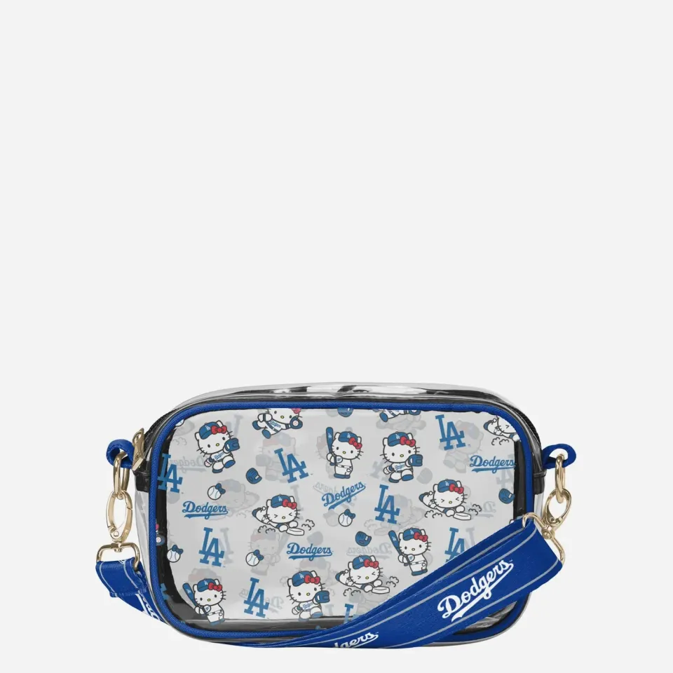 Hello Kitty Los Angeles Dodgers gjennomsiktig crossbody-veske 2 l