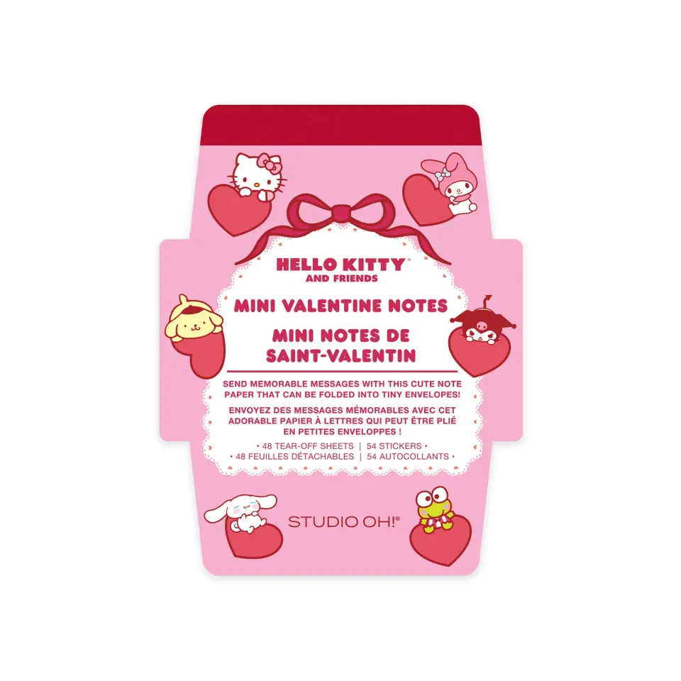 Hello Kitty and Friends x Studio Oh! Mini Valentine Notes 48 ark
