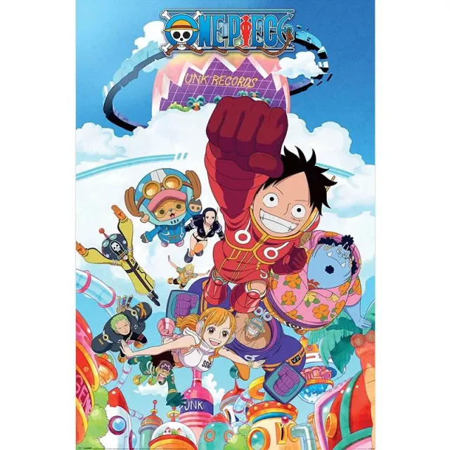 Neo Tokyo One Piece Punk Records plakat 61 × 91,5 cm