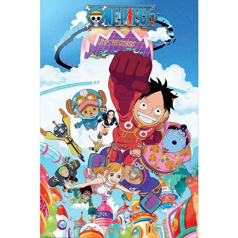 Neo Tokyo One Piece Punk Records plakat 61 × 91,5 cm