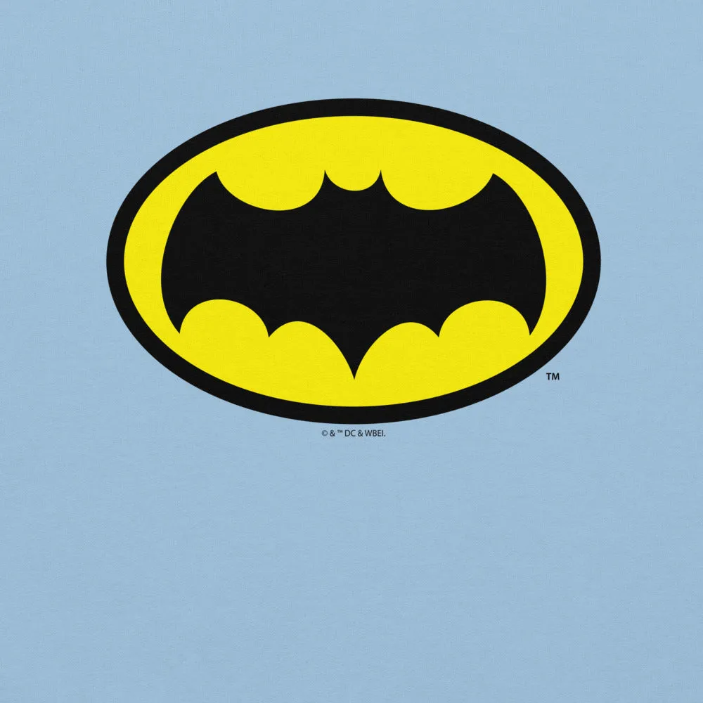 Batman Classic TV Series Batman Logo hettegenser Indigo Blue