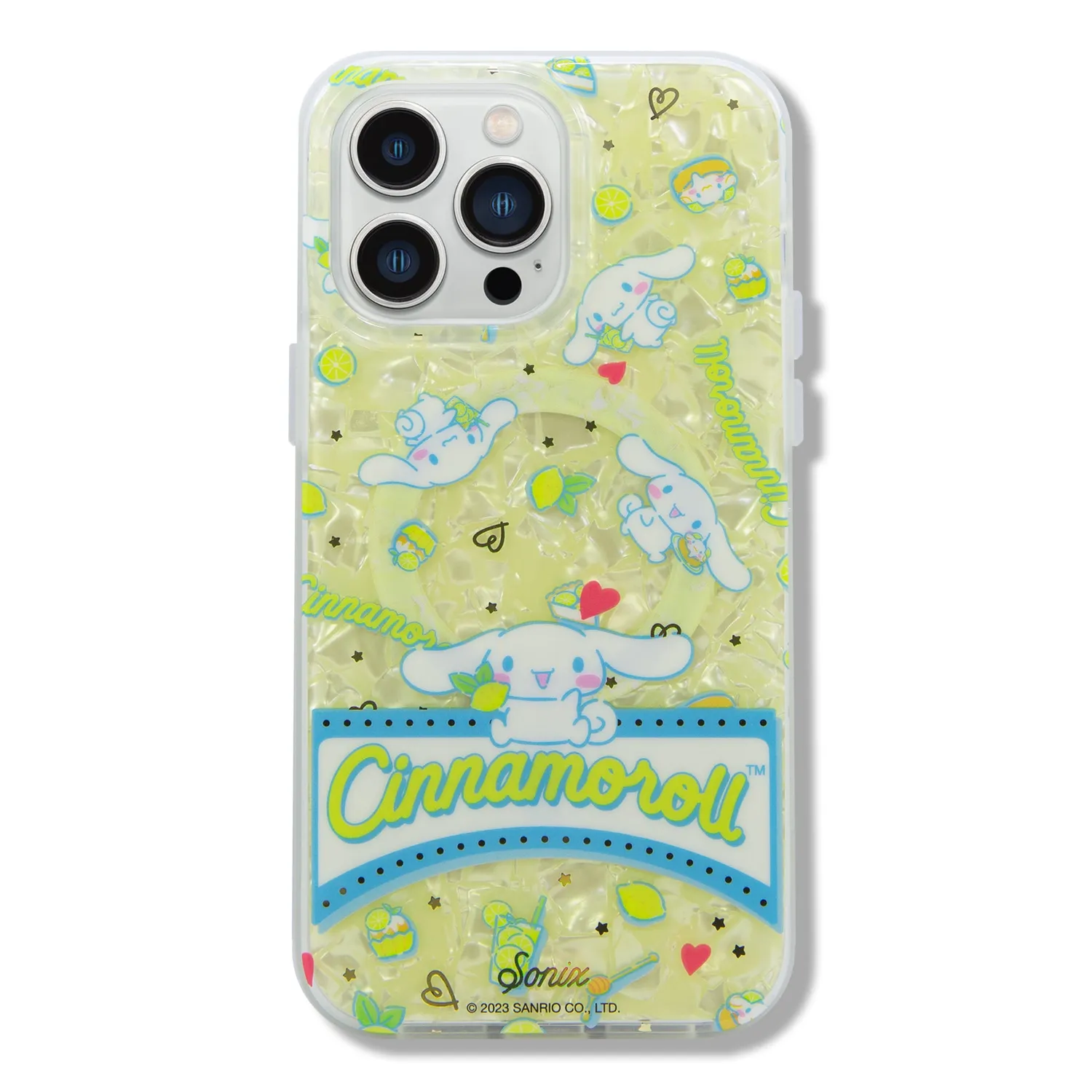 Sonix Cinnamoroll Lemon Sweets iPhone 14-deksel gul MagSafe