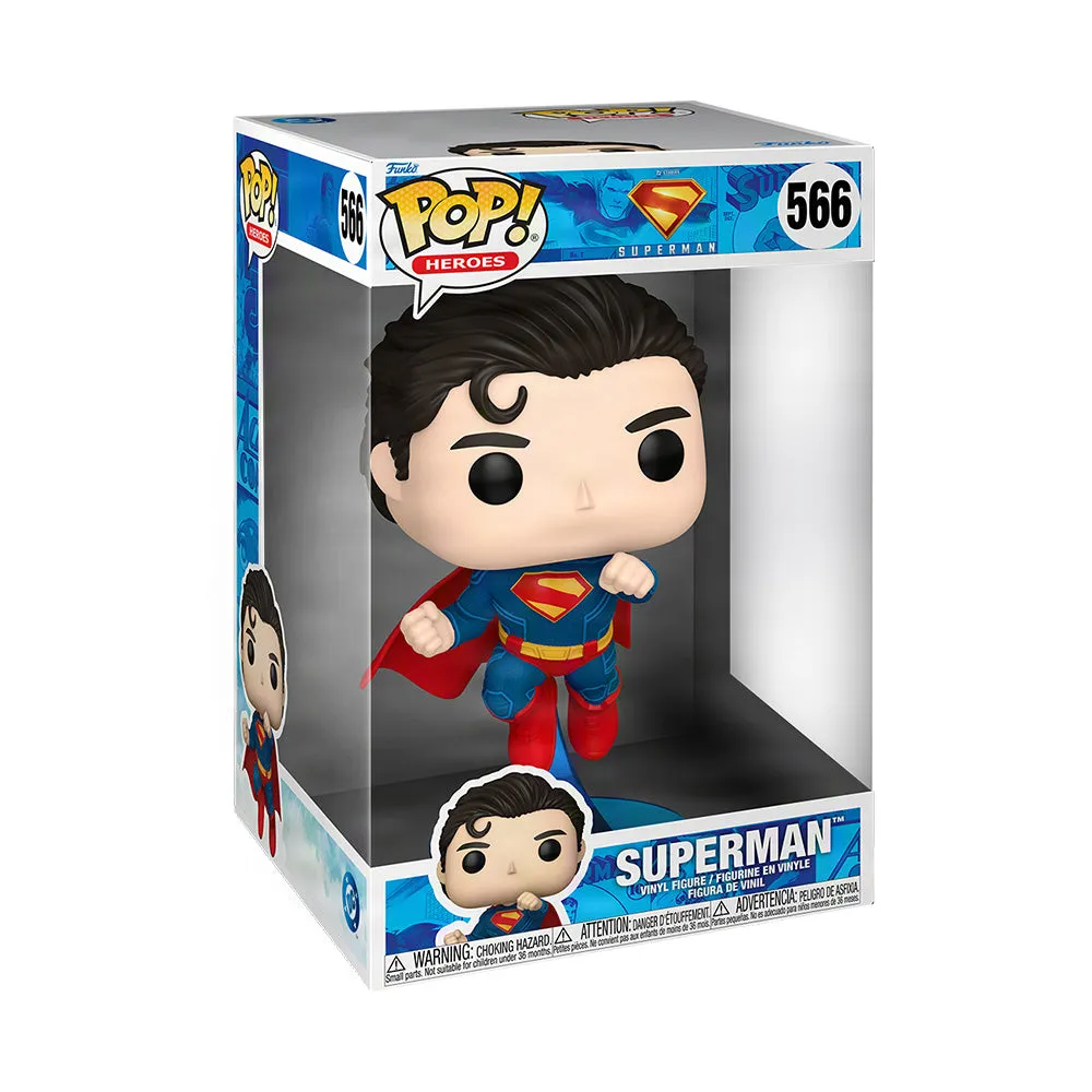 Batman Superman (2025 Movie) Jumbo Funko Pop! Heroes vinylfigur 25,4 cm