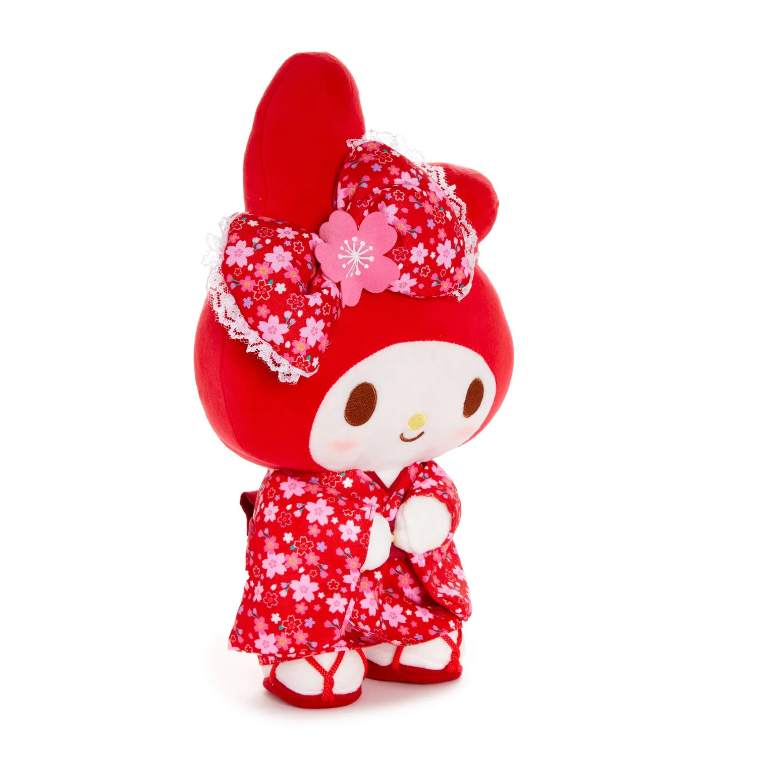 Hello Kitty My Melody 14" stående plysjbamse Spring Kimono