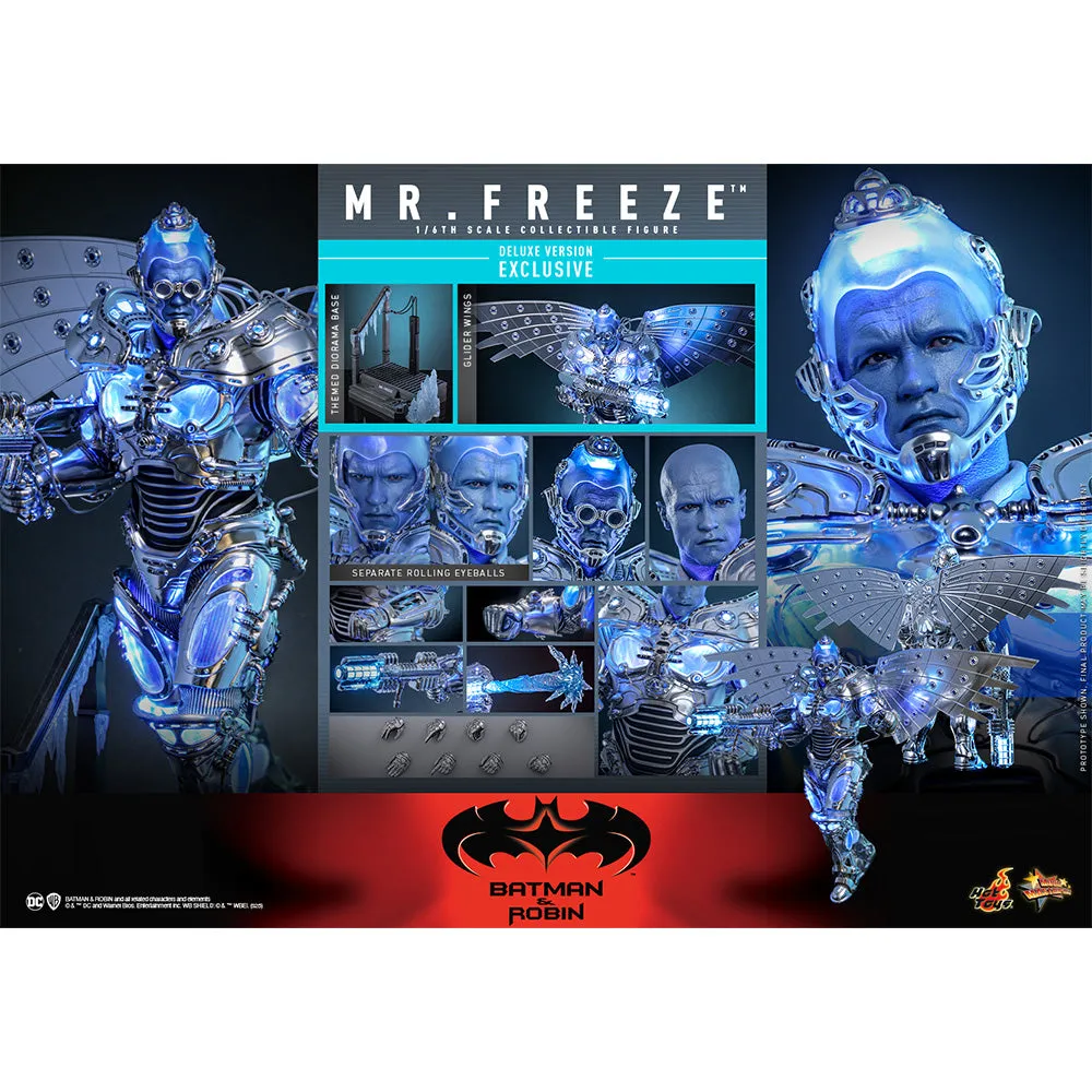 Batman & Robin Mr. Freeze Deluxe samlerfigur Sixth Scale