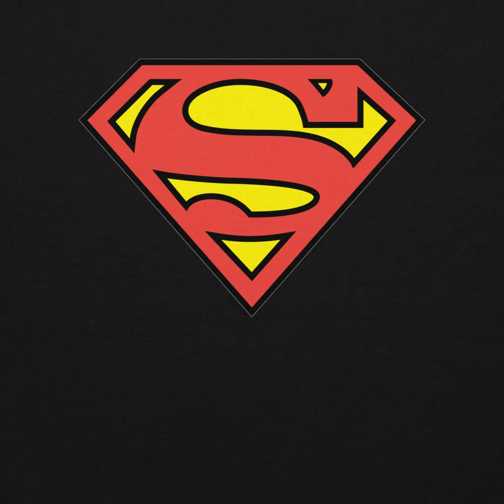 Batman Superman Logo collegegenser med rund hals