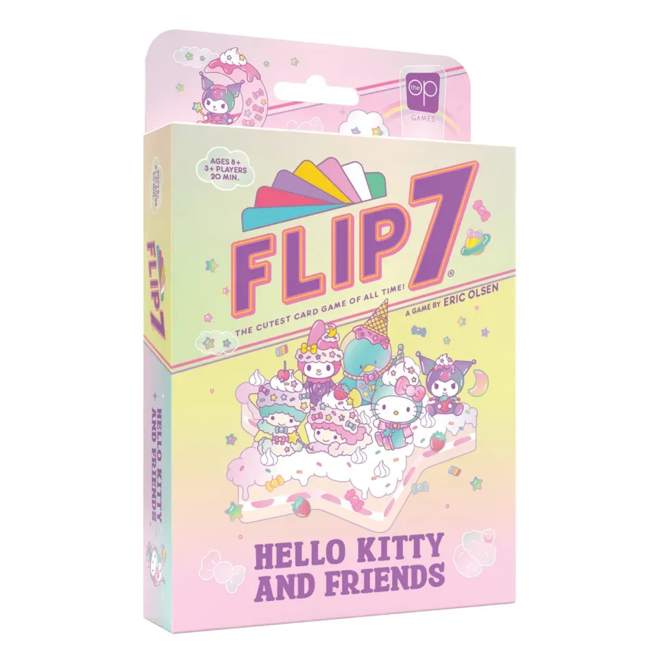 Hello Kitty Flip 7 kortspill